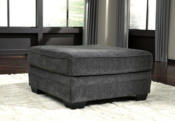 Tracling Slate Oversized Ottoman (Online Special Price) - Ornate Home
