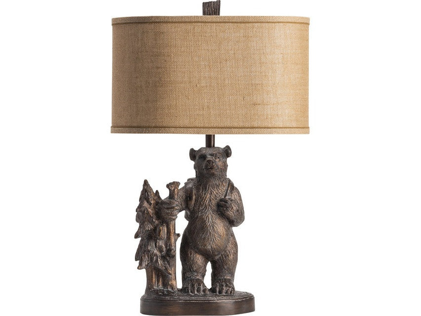 Trail Hike Brown Table Lamp - Ornate Home