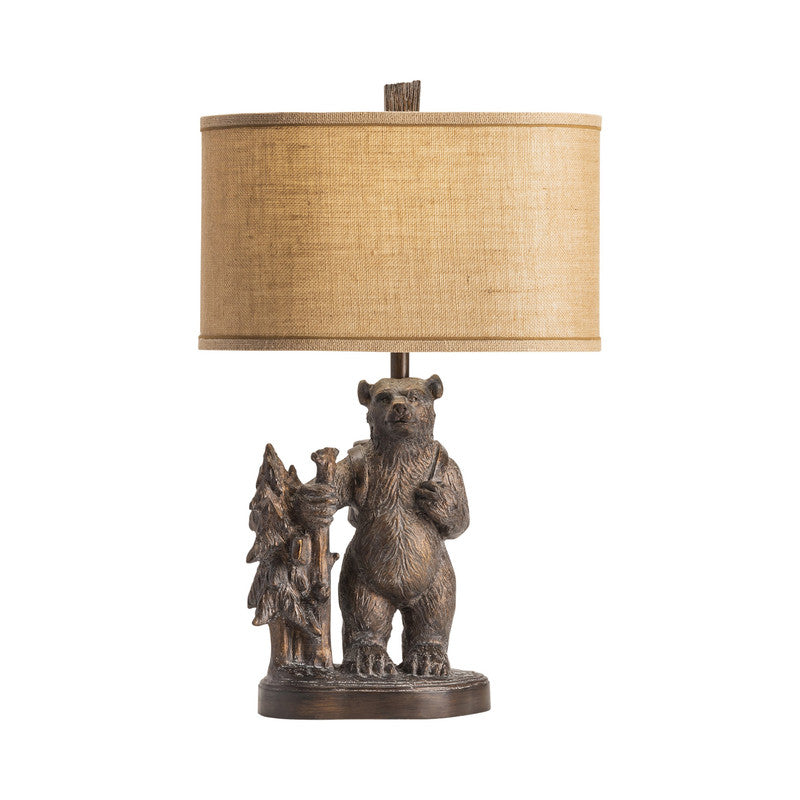 Trail Hike Brown Table Lamp - Ornate Home