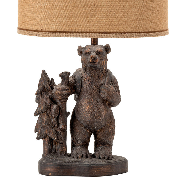 Trail Hike Brown Table Lamp - Ornate Home