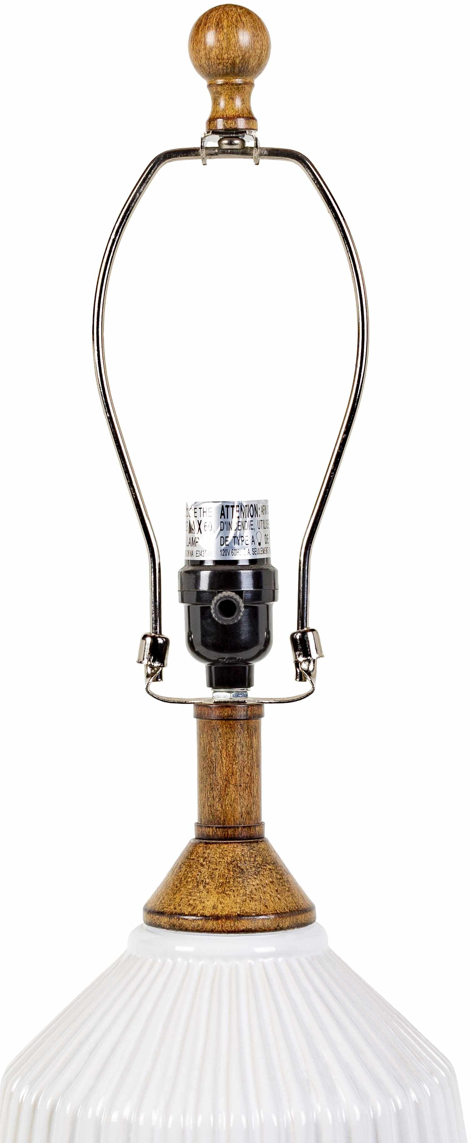 Tramutola White Table Lamp - Ornate Home