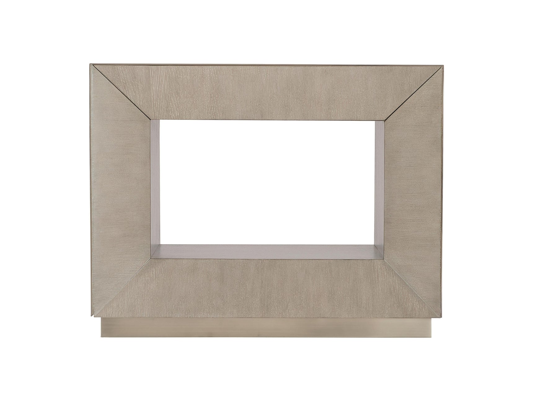 Trane Cerused Greige Nightstand - Ornate Home