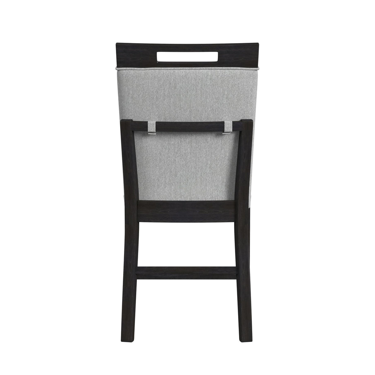 Transcend Charcoal/Light Grey Counter Side Chair (Set of 2) - Ornate Home
