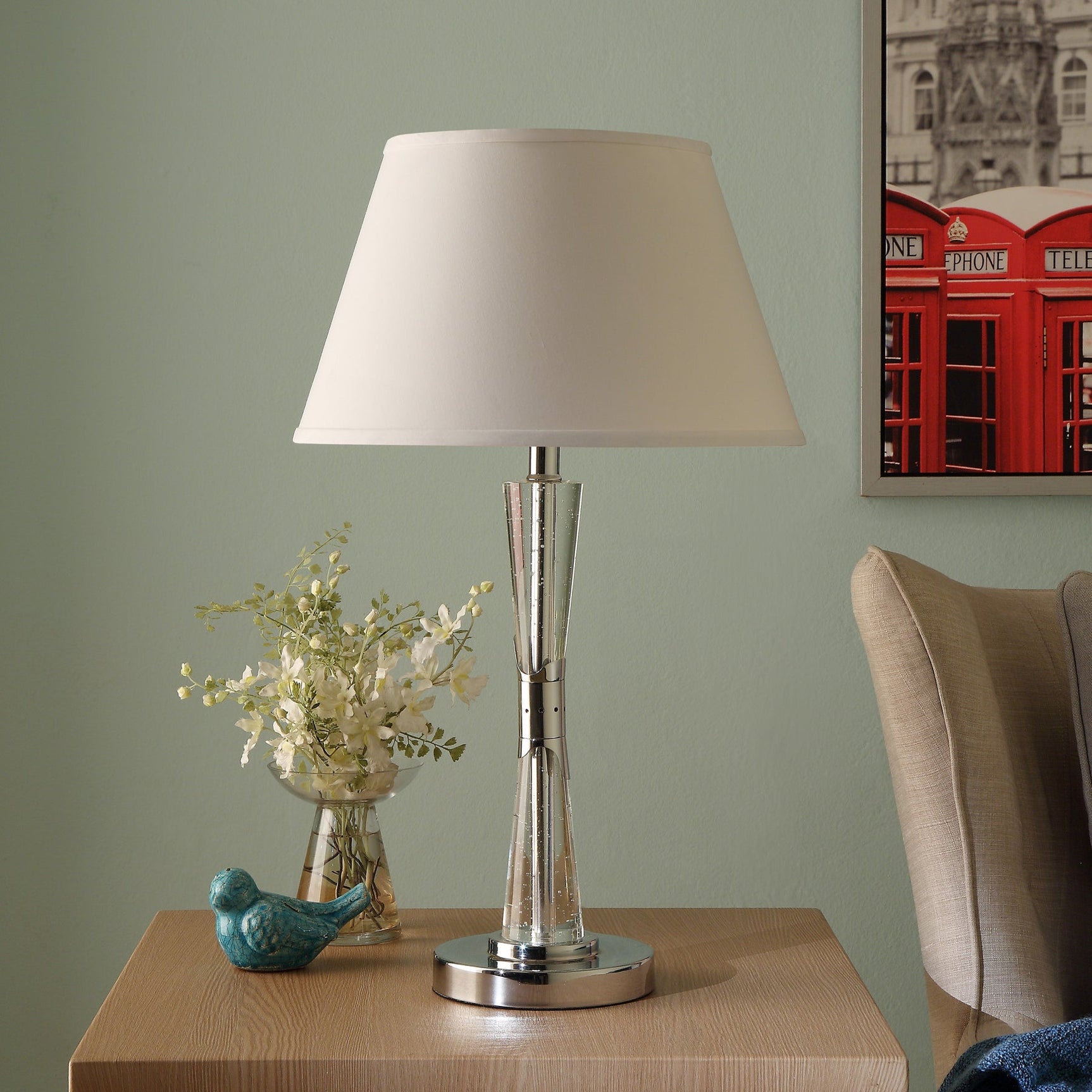 Transect Chrome Table Lamp - Ornate Home