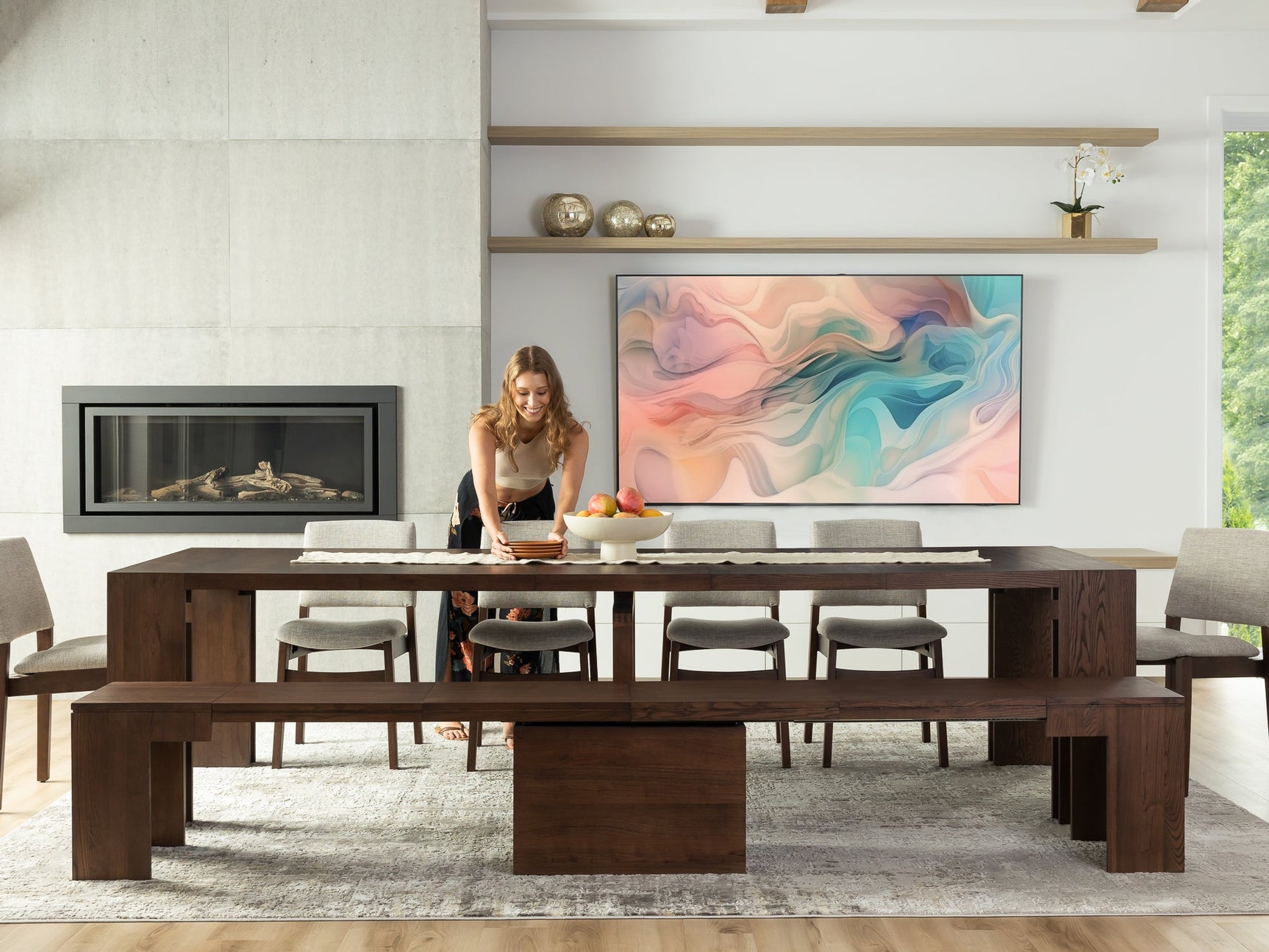 Transformer Dining Set Coffee Table Special Bundle - Ornate Home