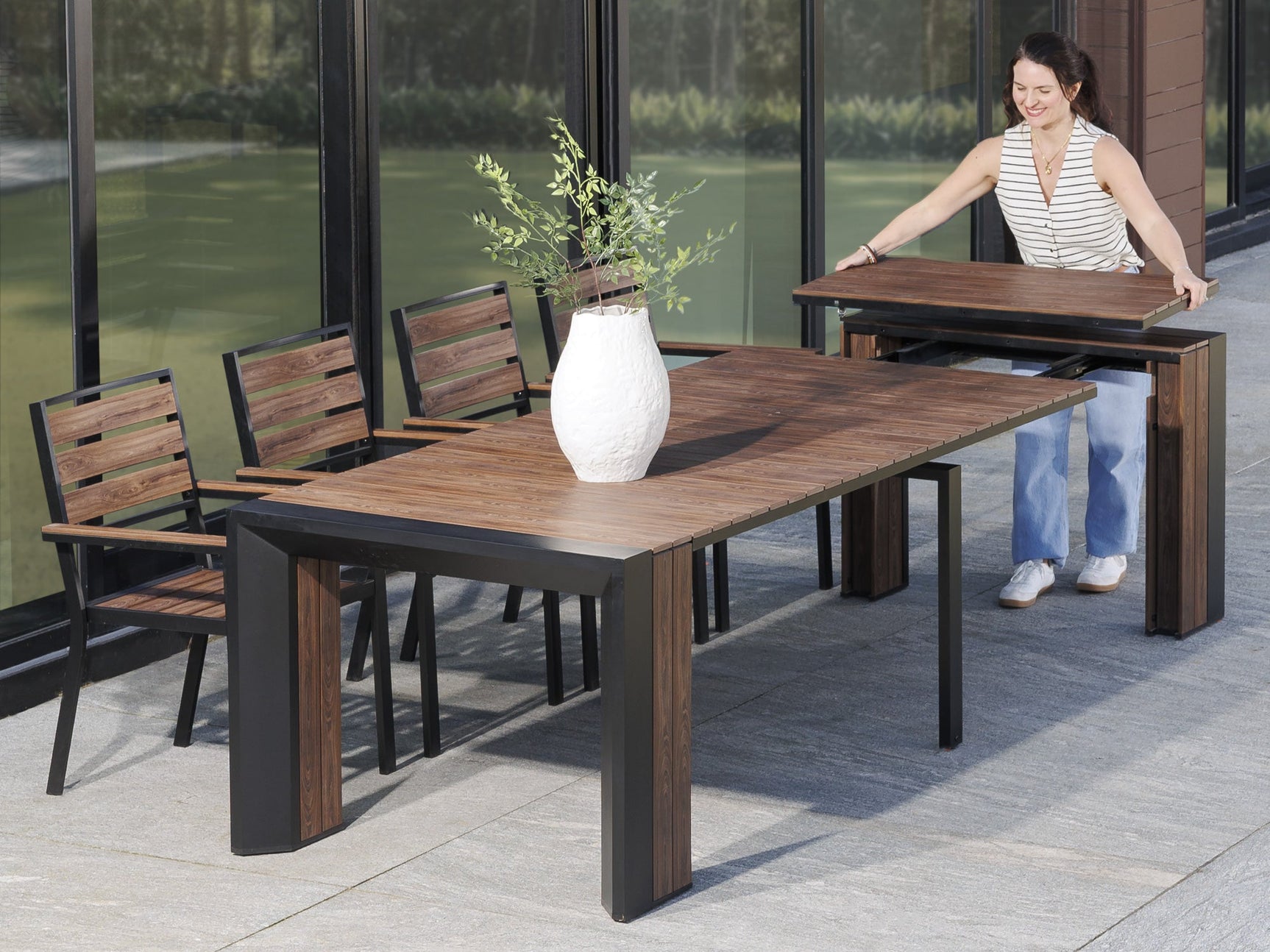 Transformer Outdoor Dining Set - The Family - Ornate Home