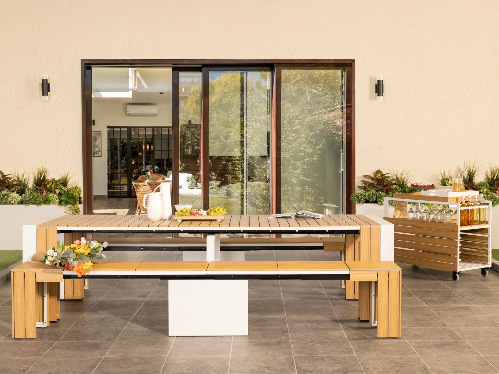 Transformer Outdoor Dining Set - The Gathering - Ornate Home