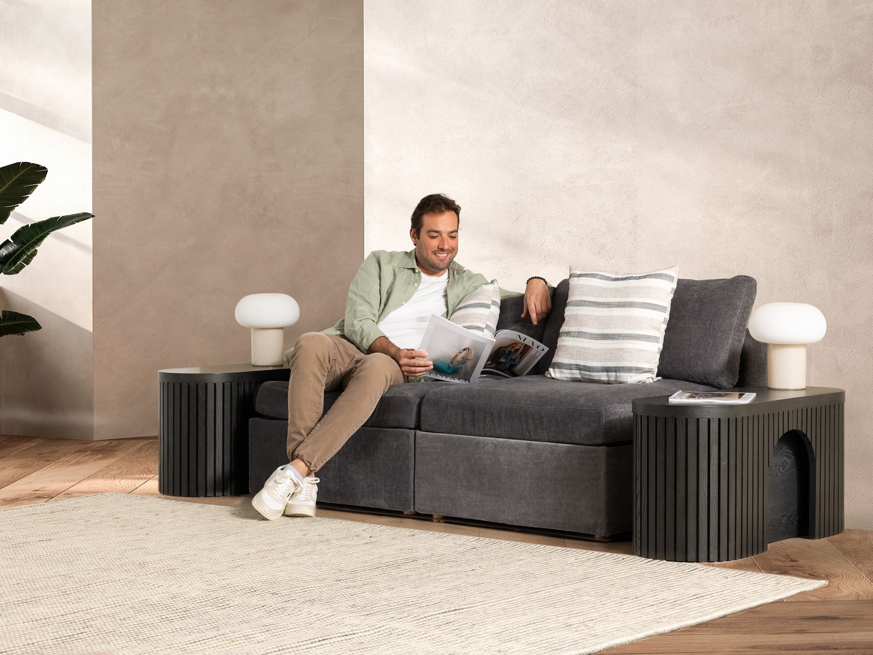 Transformer Round Bench - Ornate Home