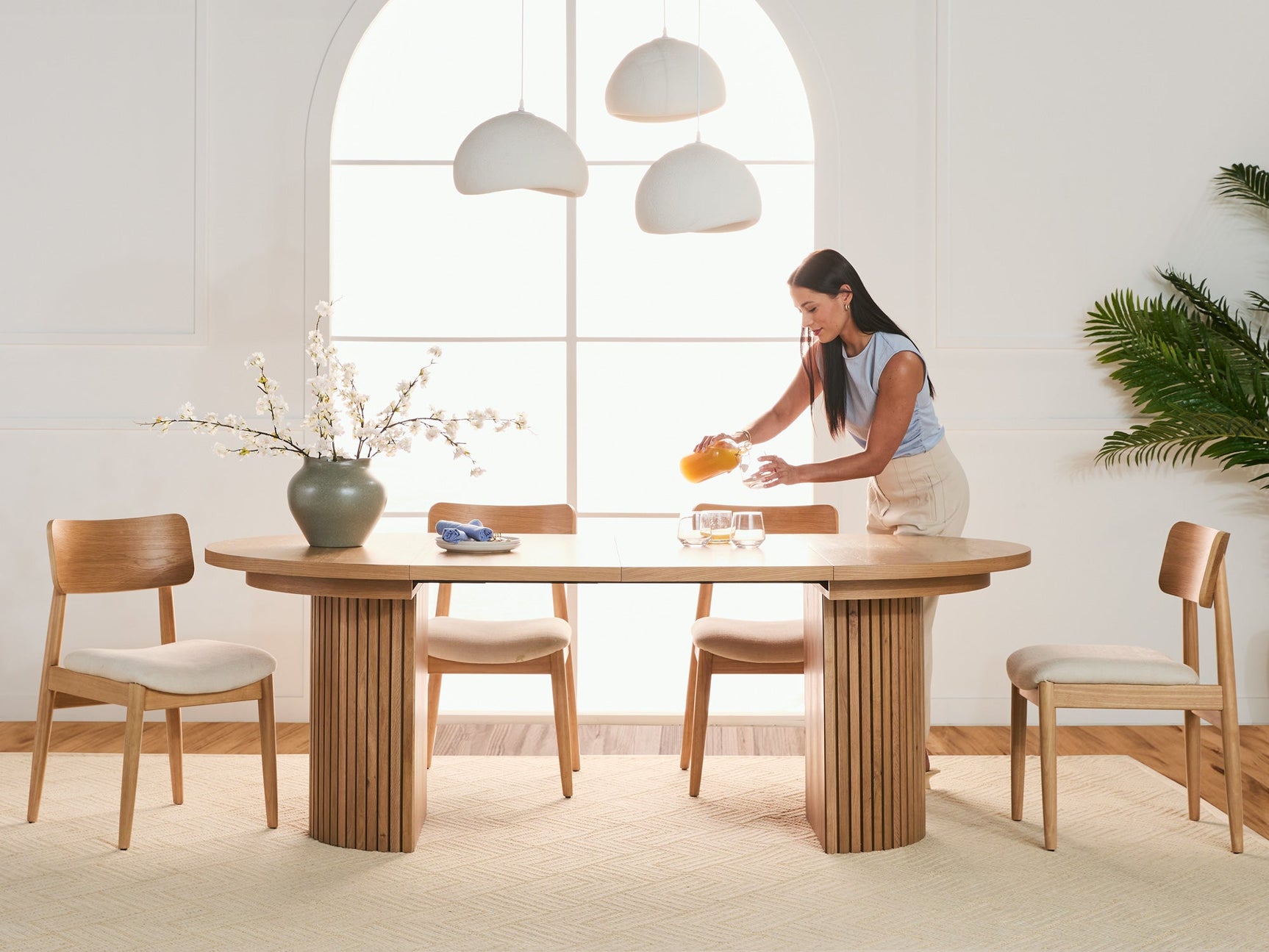Transformer Round Dining Set - The Family - Ornate Home