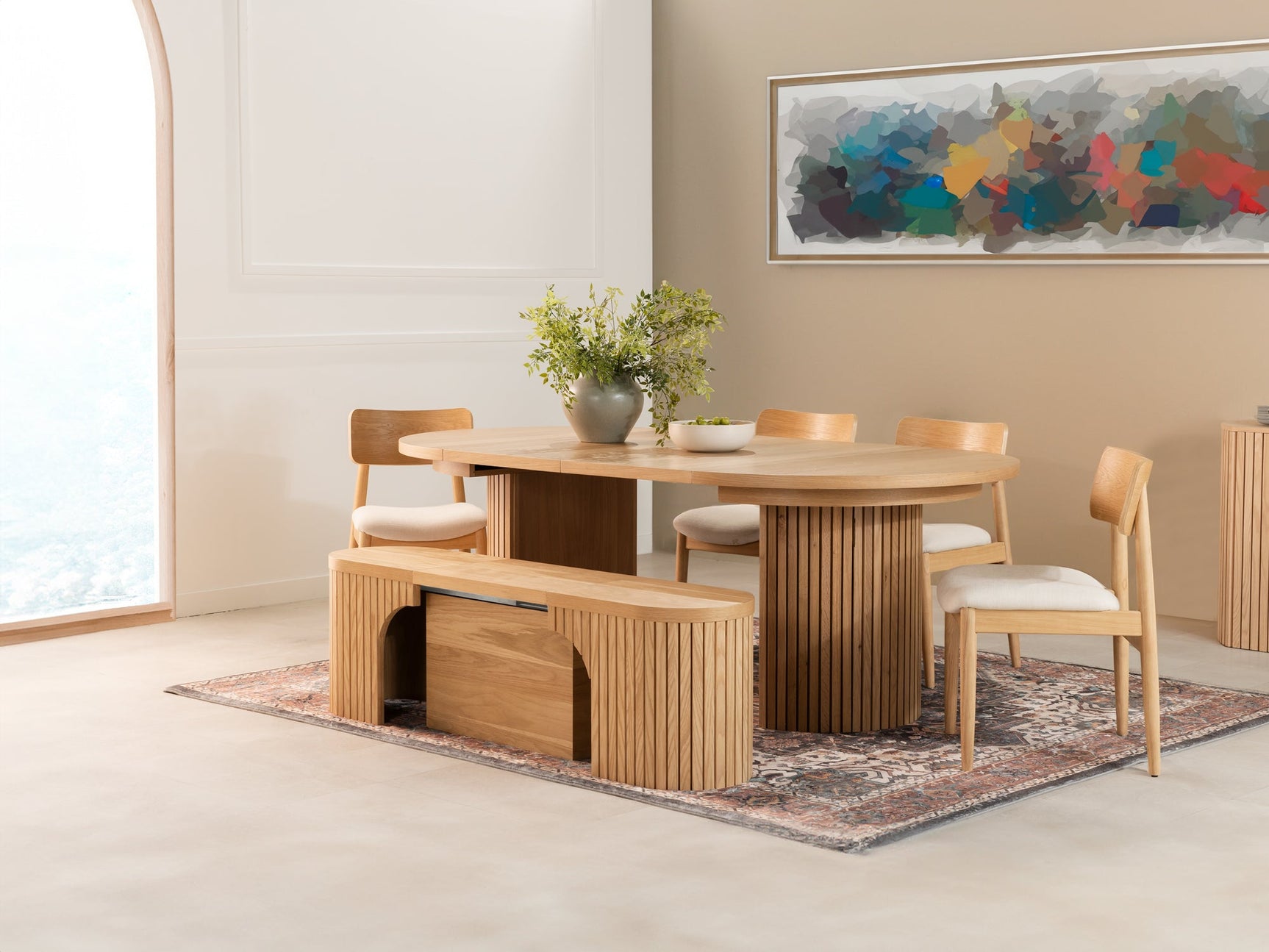 Transformer Round Dining Set - The Host - Ornate Home