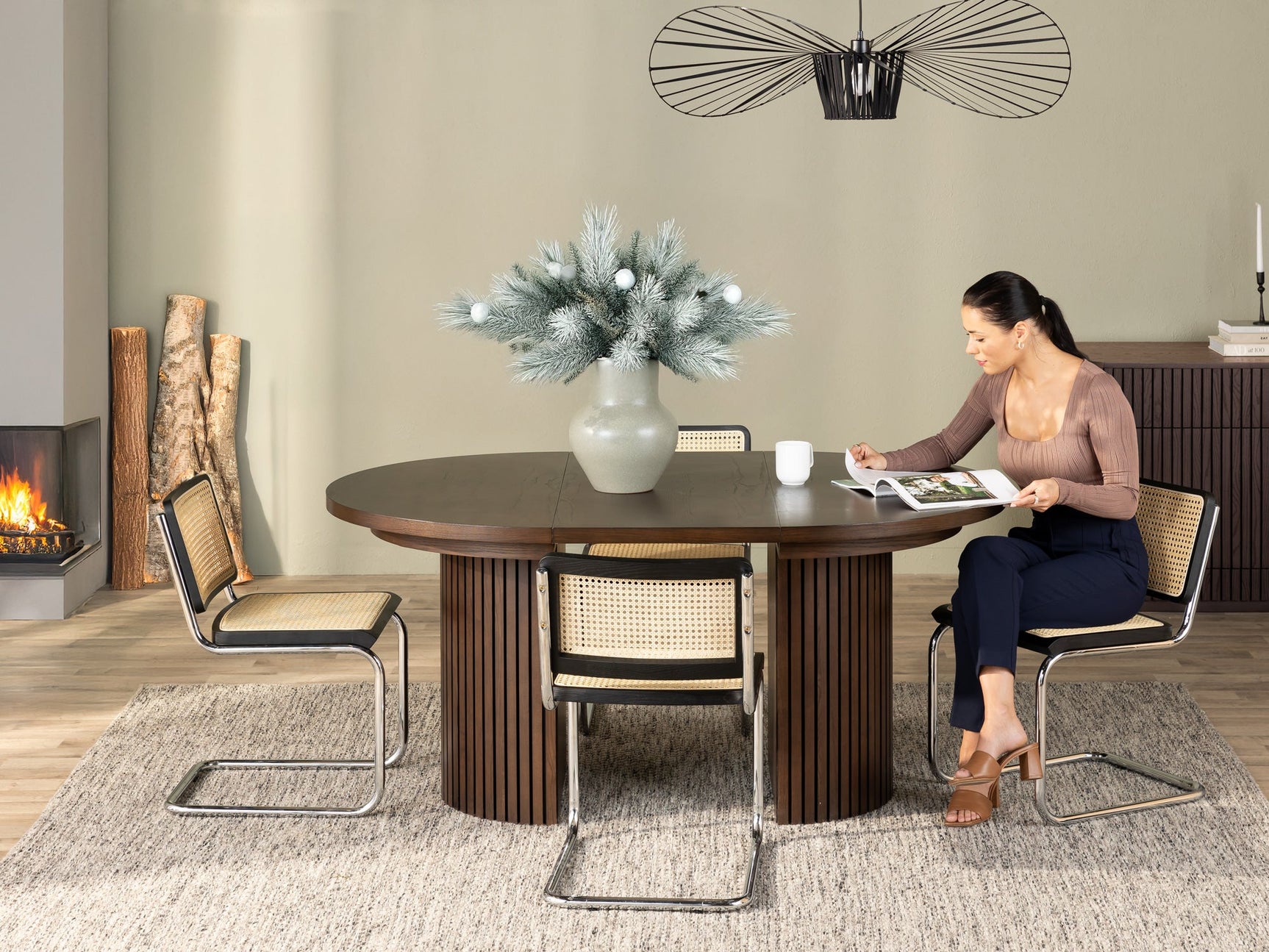 Transformer Round Table - Ornate Home