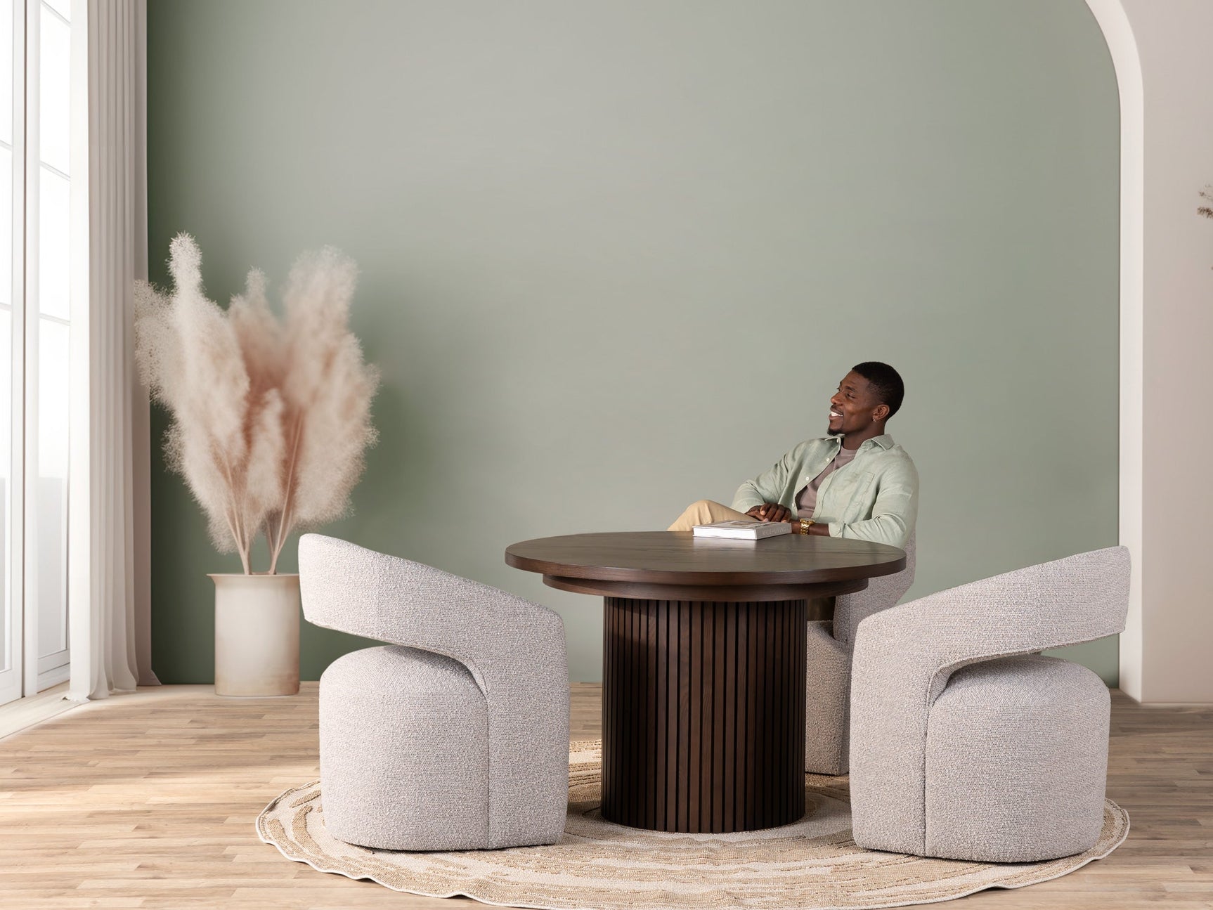 Transformer Round Table - Ornate Home