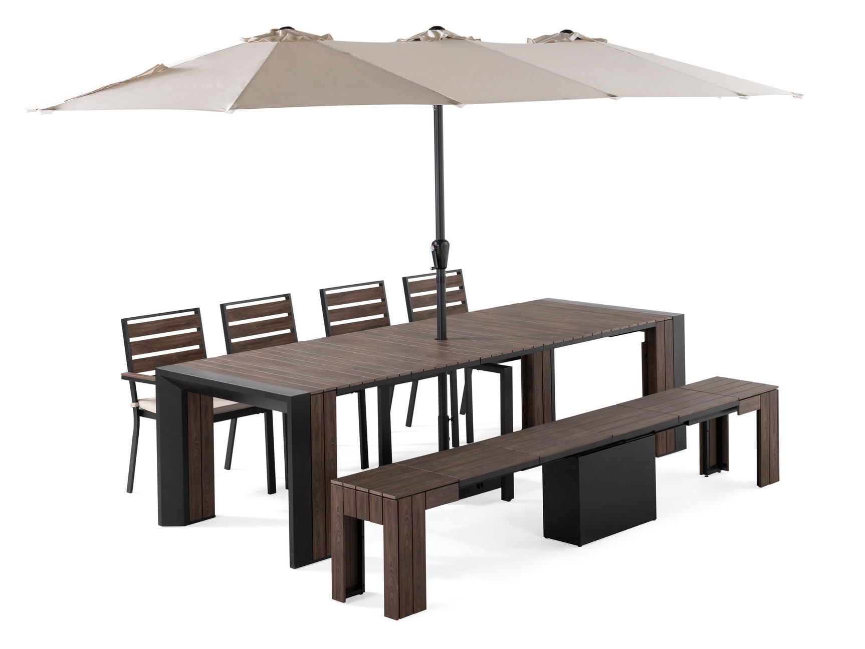 Transformer Outdoor Dining Set - The Host