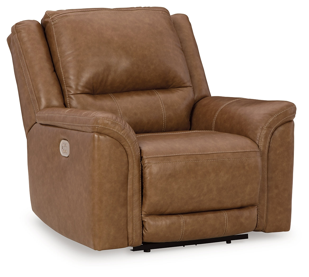 Trasimeno Caramel Power Recliner (Online Special Price) - Ornate Home