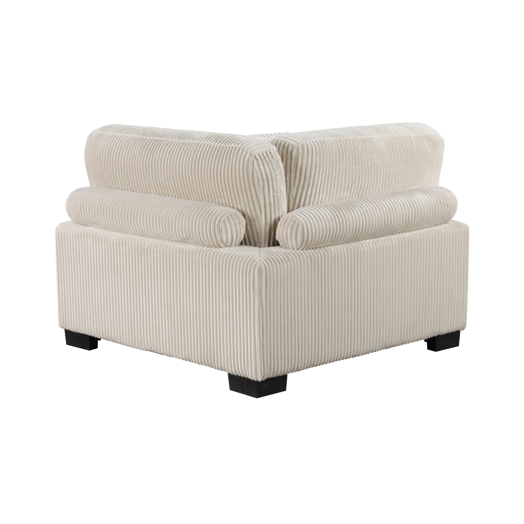 Traverse Beige 4-Piece Modular Sectional with Reversible Chaise and Ottoman - Ornate Home