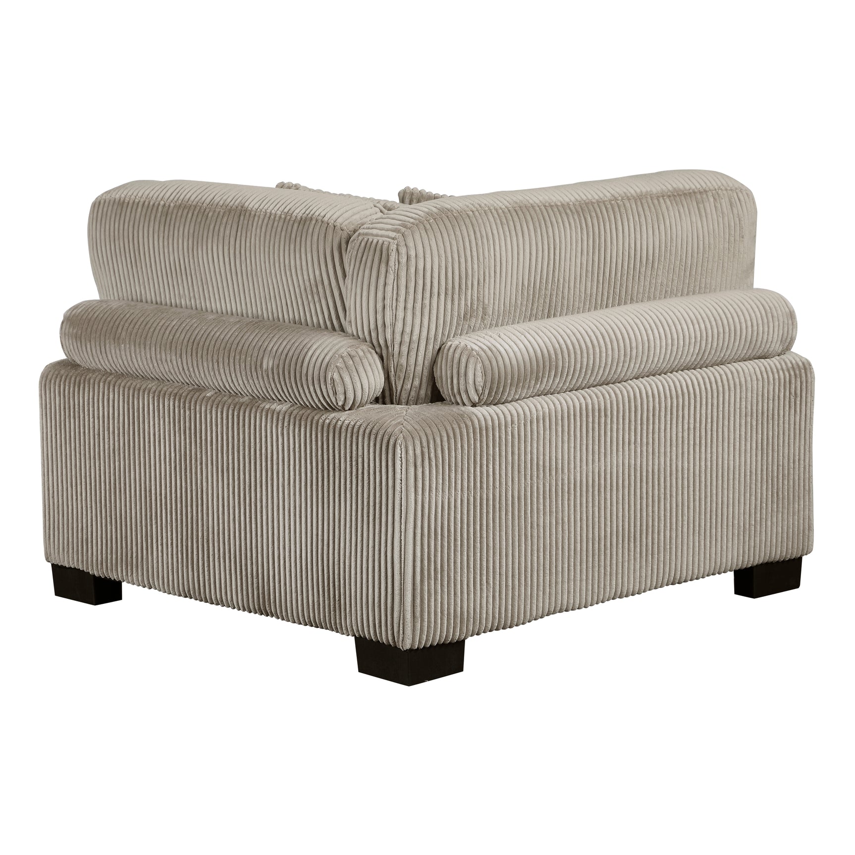Traverse Taupe 5-Piece Modular Sectional with Ottoman - Ornate Home