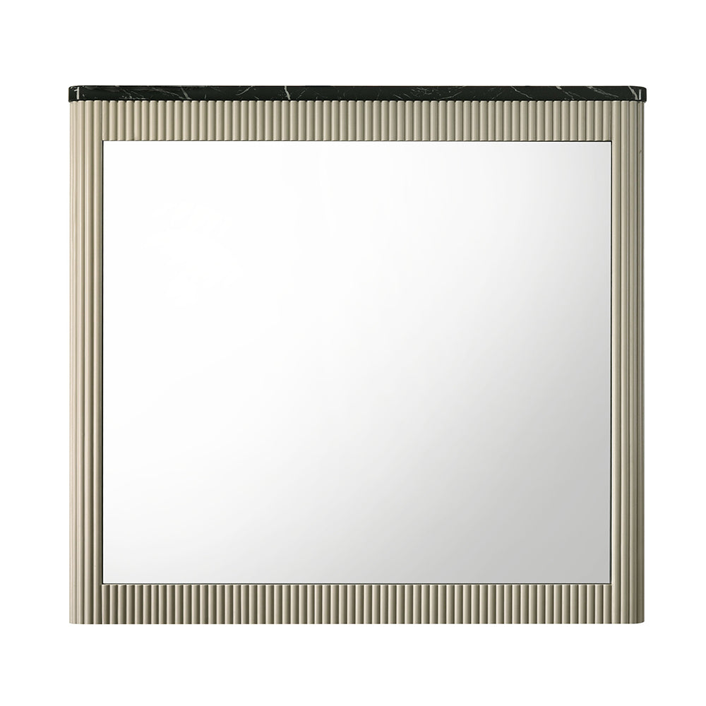 Travonte Gray/Beige Mirror - Ornate Home