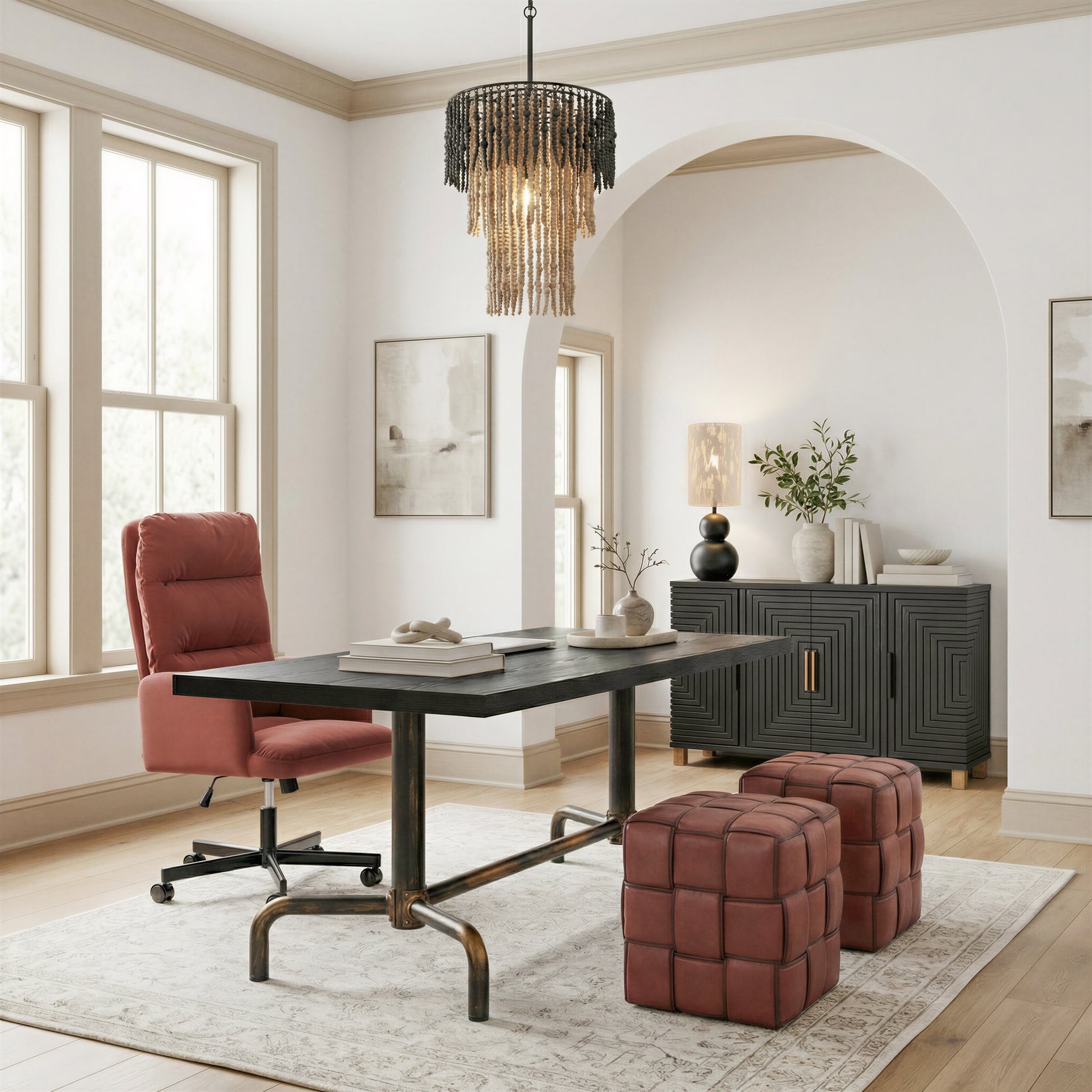 Trazo Black Cabinet