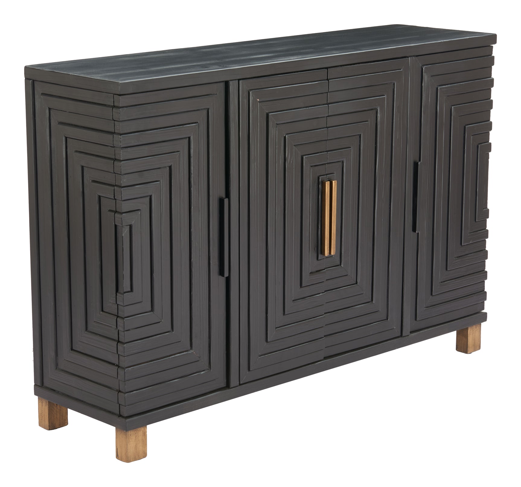 Trazo Black Cabinet