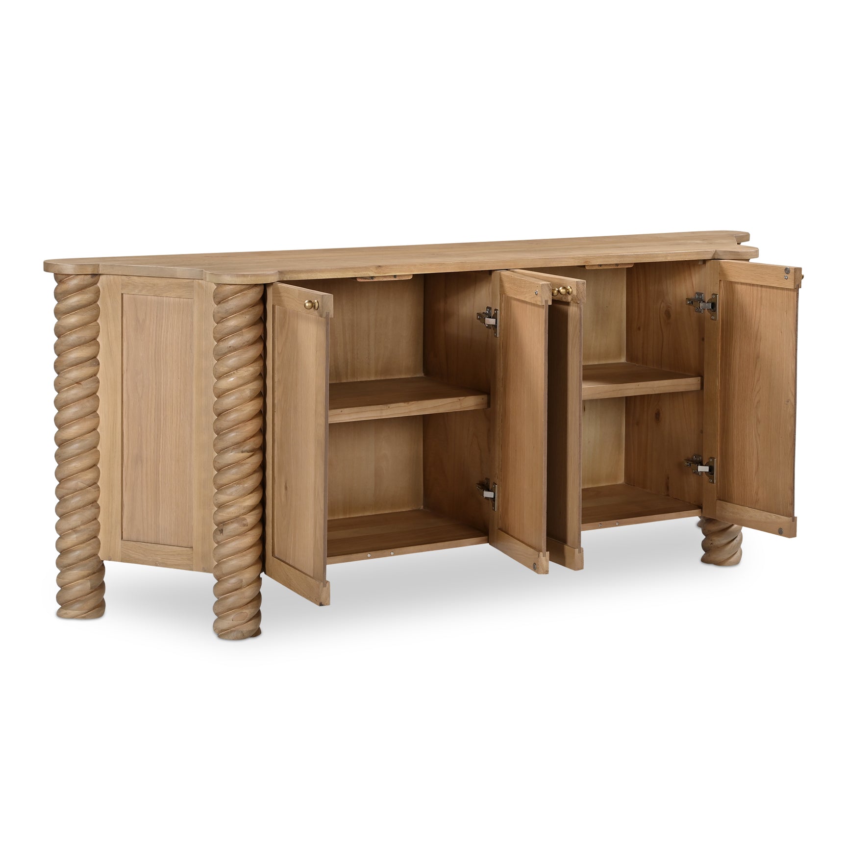 Treccia Oak Sideboard - Ornate Home
