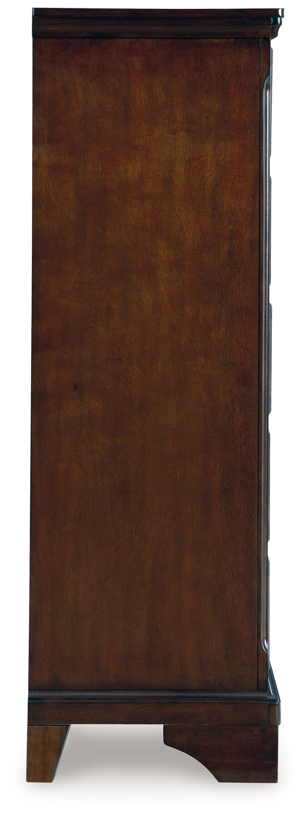 Trellington Brown Five Drawer Chest - Ornate Home