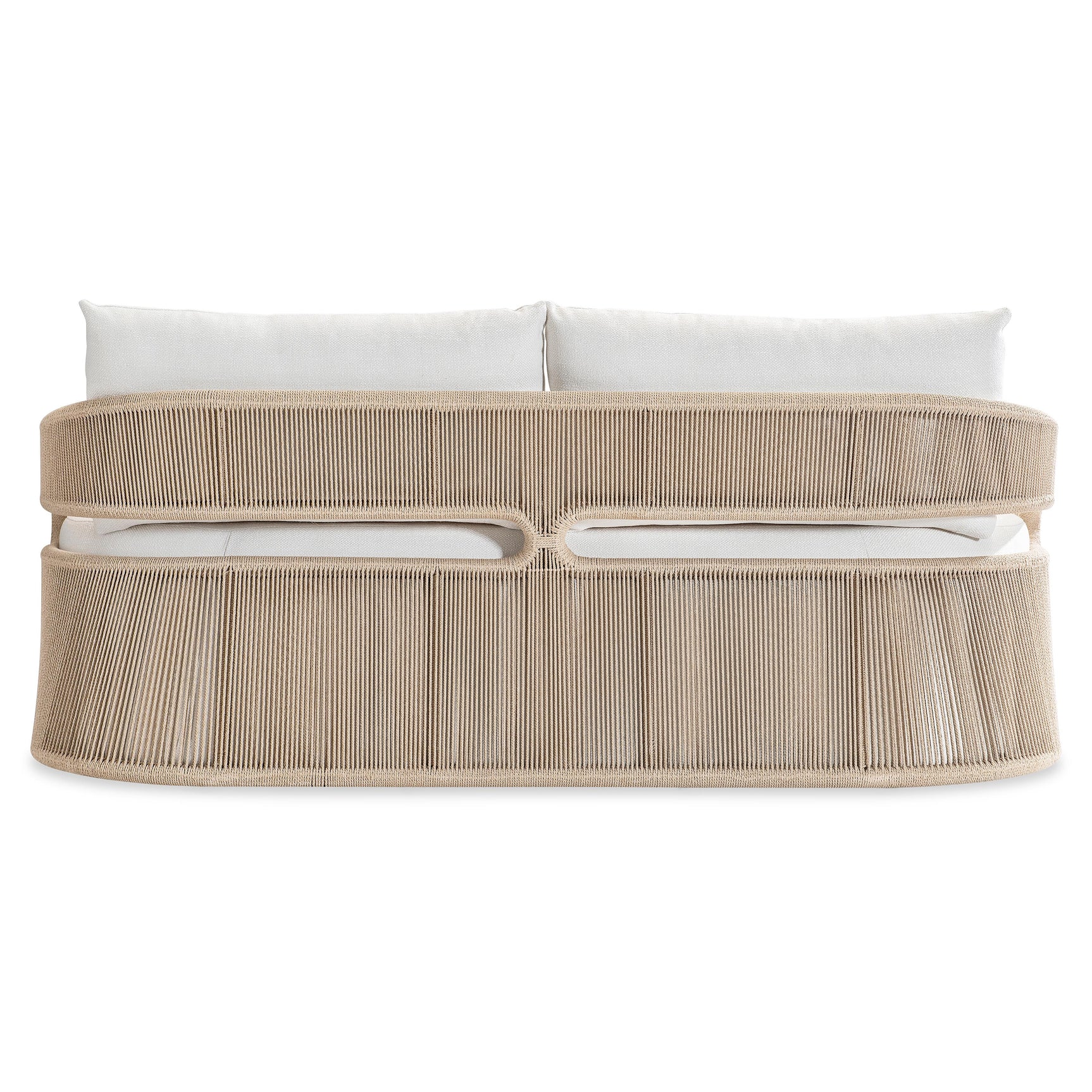 Trellis Blue/Gray Outdoor Sofa