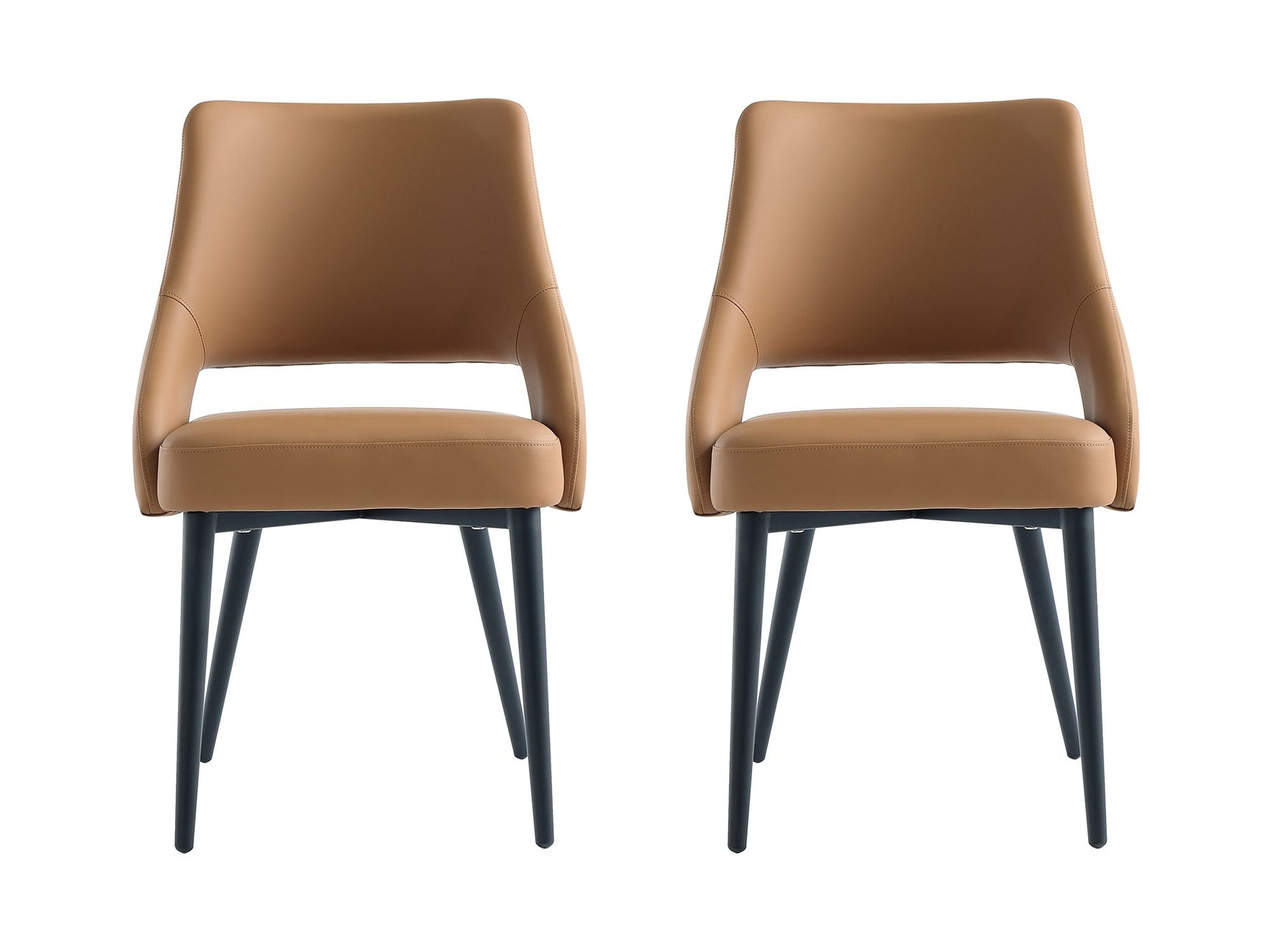 Tremont Dining Chair in Saddle (set of 2) - Ornate Home