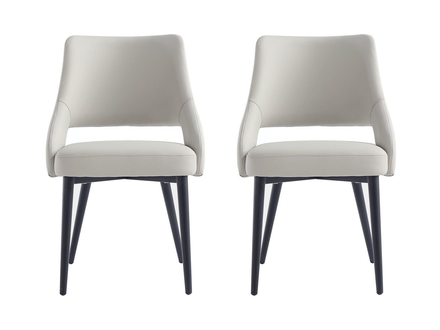 Tremont Dining Chair in Stone (set of 2) - Ornate Home