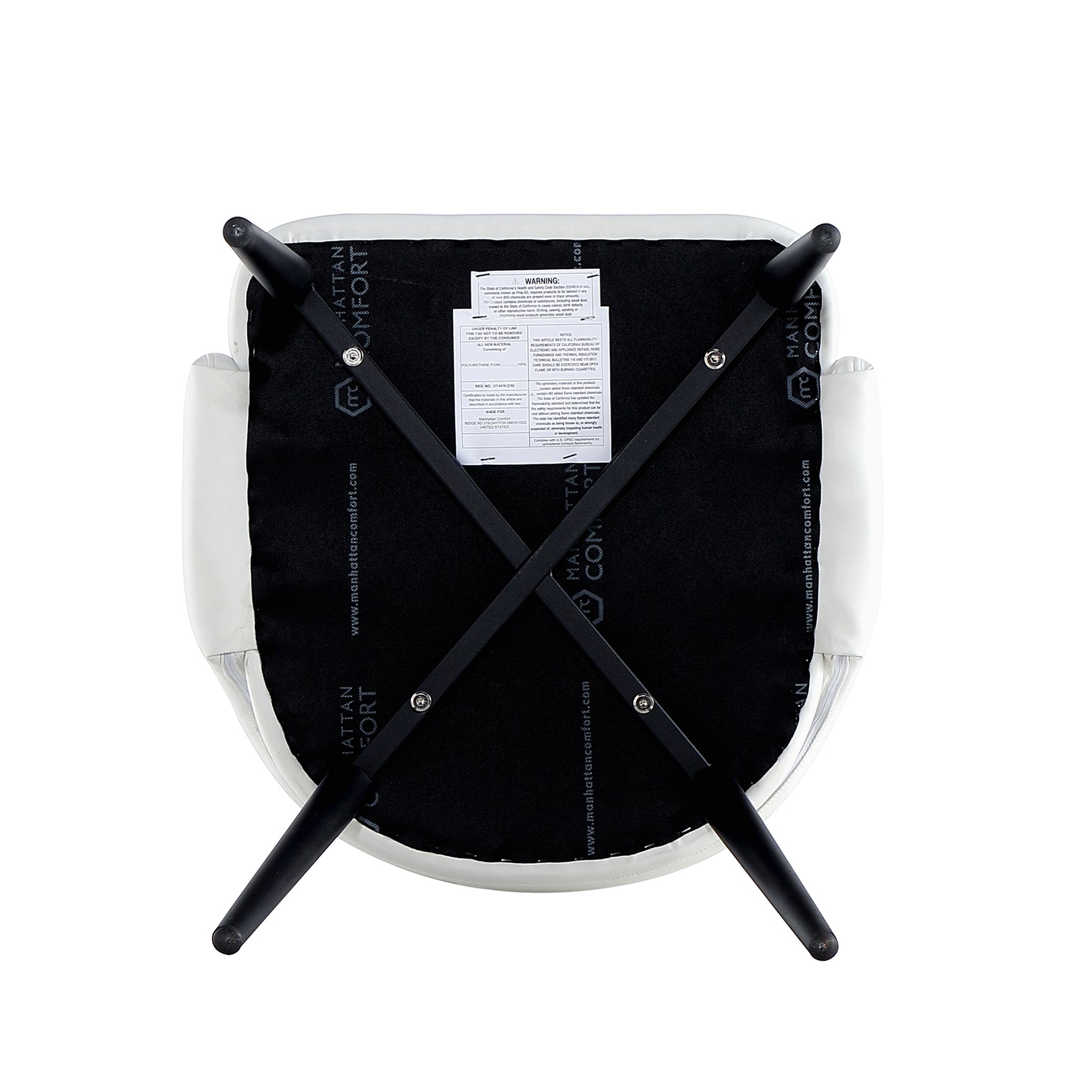 Tremont Dining Chair in White - Ornate Home