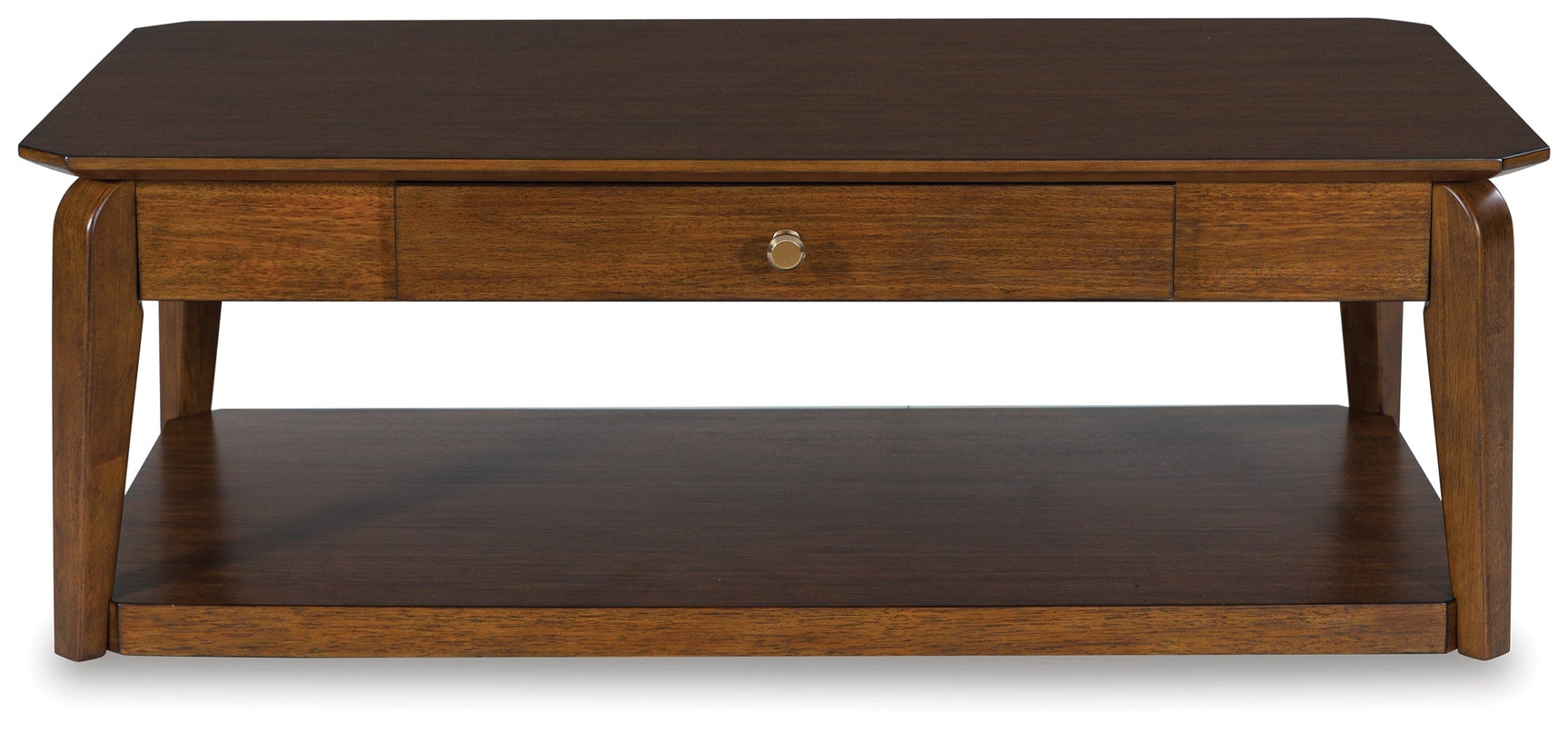 Trenmour Medium Brown Rectangular Cocktail Table (Online Special Price) - Ornate Home