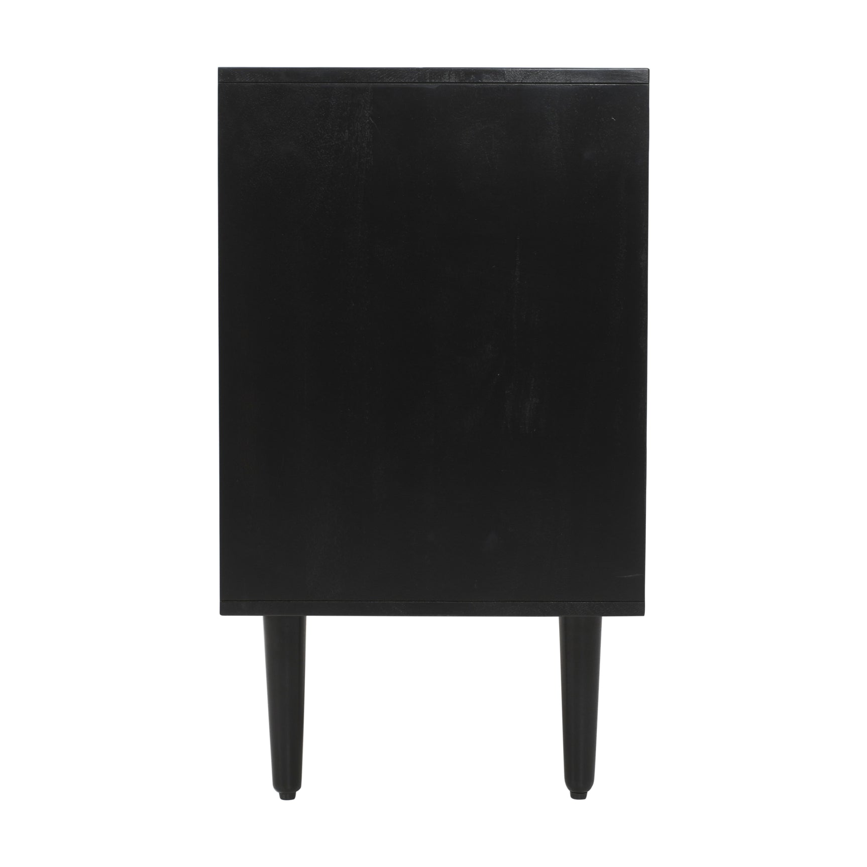 Trent Black 3 Door Accent Cabinet - Ornate Home