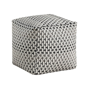 Trent Multi-color Pouf - Ornate Home