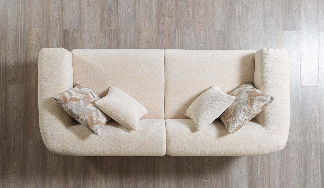 Trento Ivory Living Room Set - Ornate Home