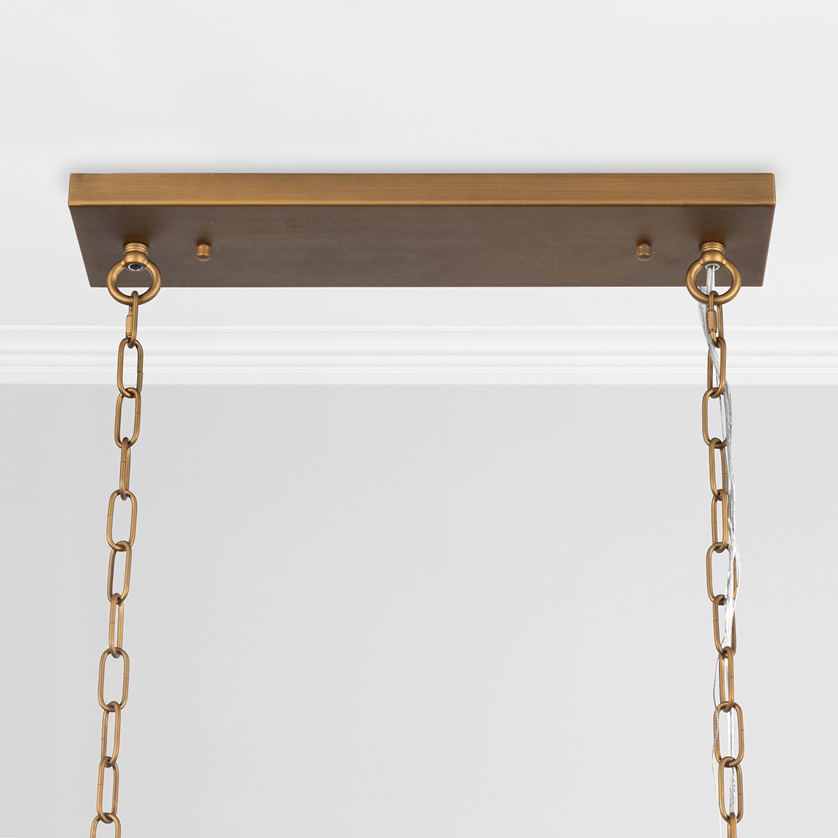 Tressia Brass Chandelier - Ornate Home