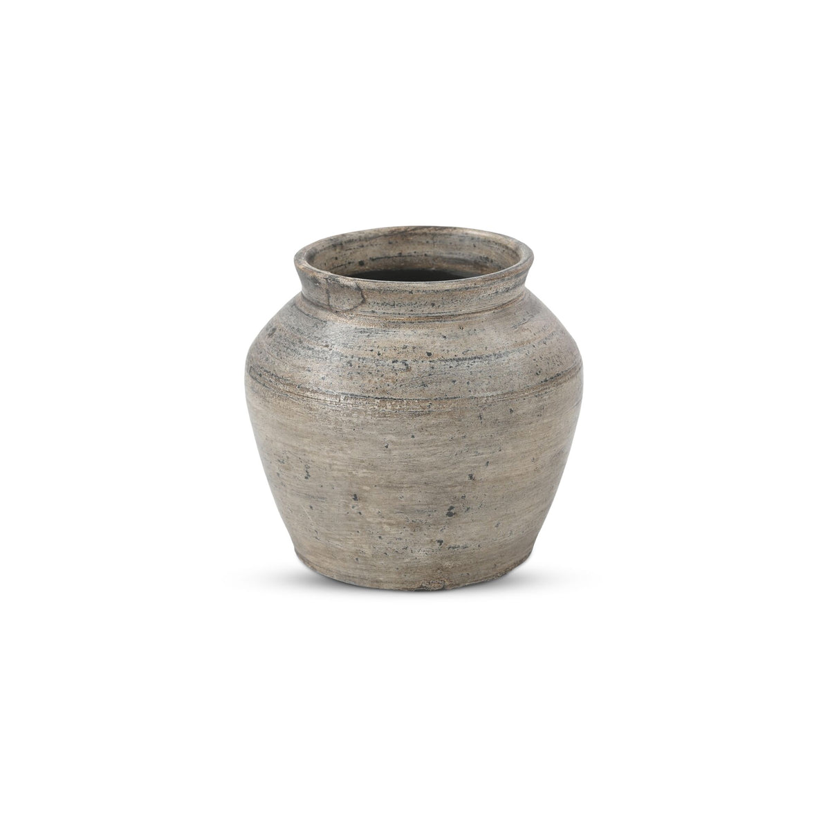 Trevi Brown Clay Pot - Ornate Home