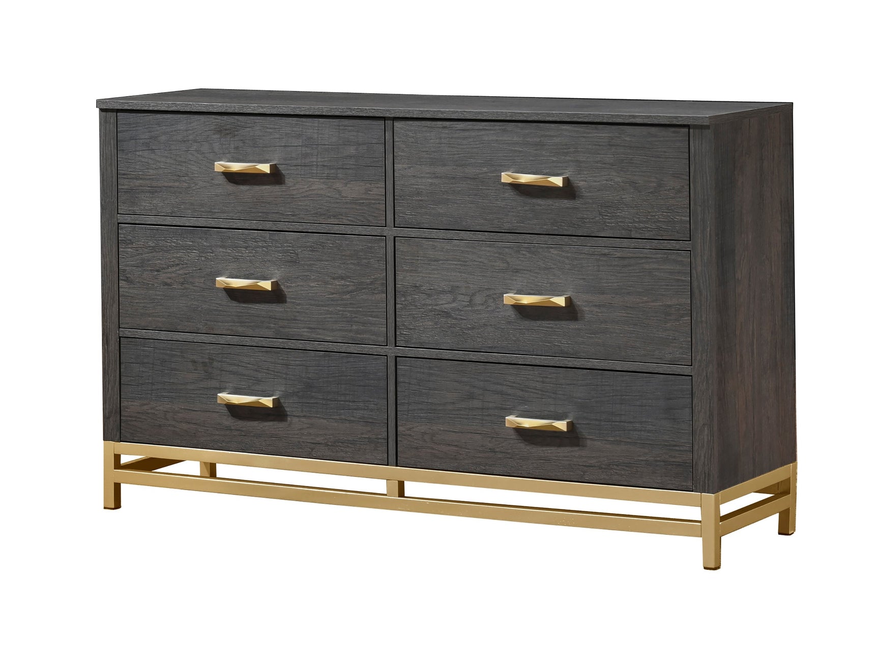 Trevor Brown/Gold Dresser - Ornate Home