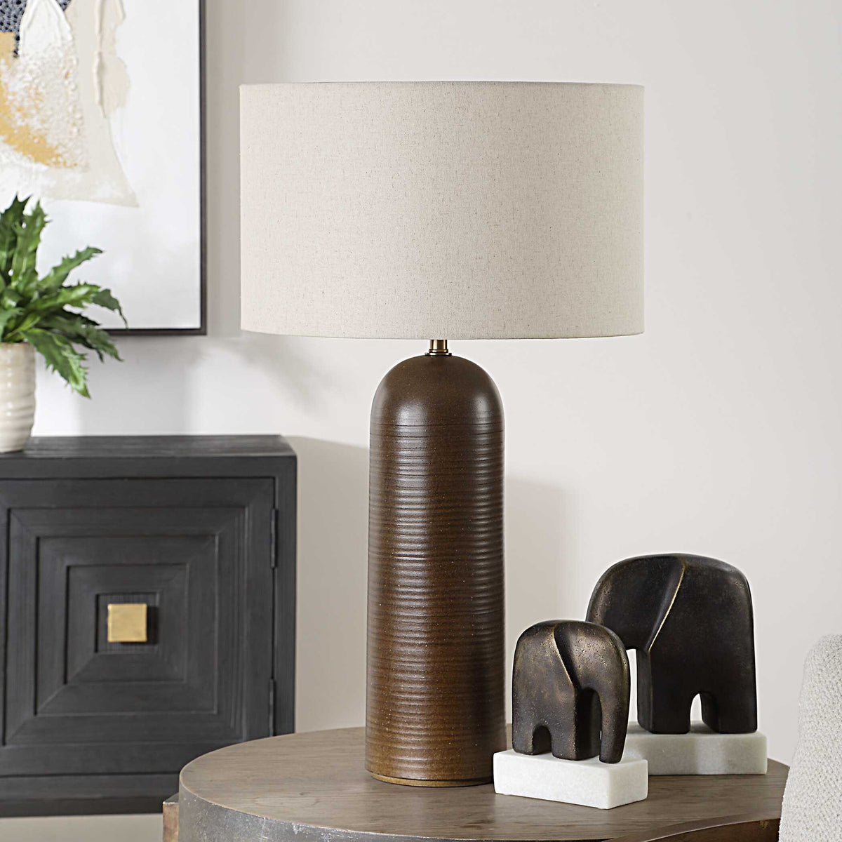 Trexler Brown Table Lamp - Ornate Home