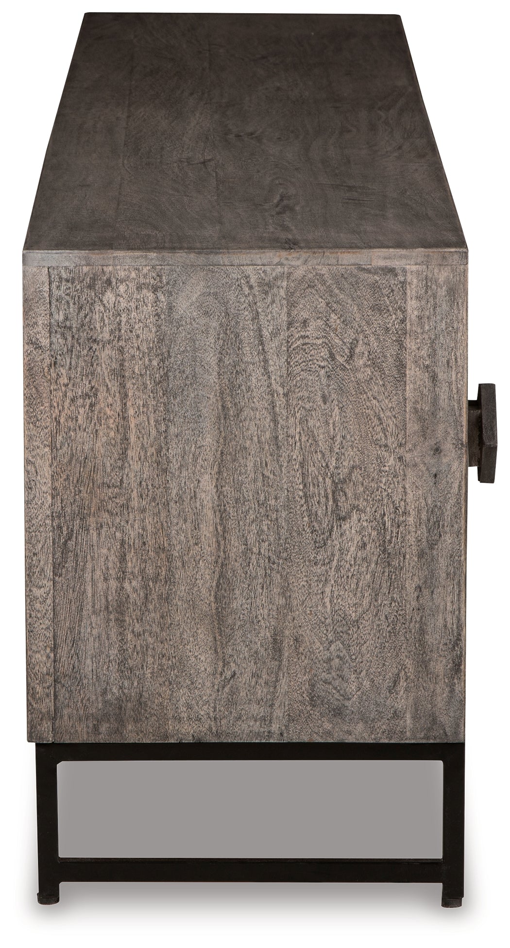 Treybrook Distressed Gray Accent Cabinet - Ornate Home
