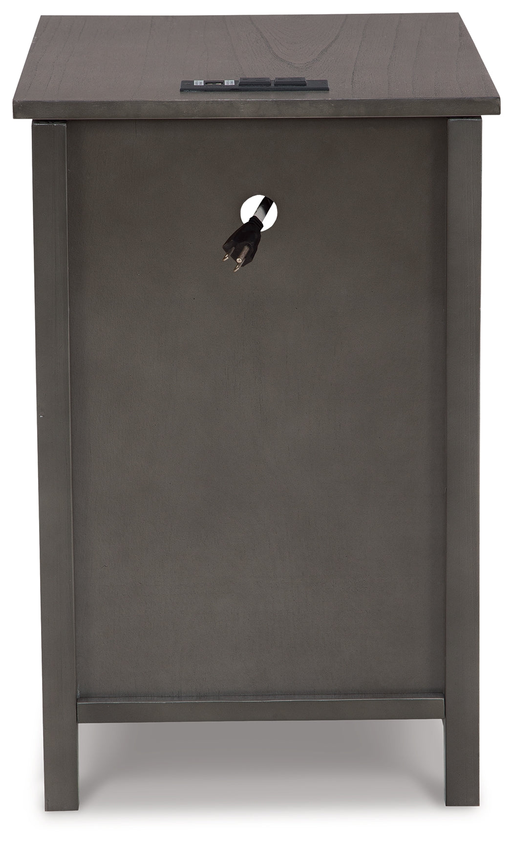 Treytown Gray Chairside End Table (Online Special Price) - Ornate Home