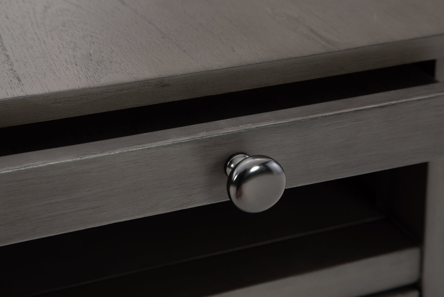 Treytown Gray Chairside End Table - Ornate Home