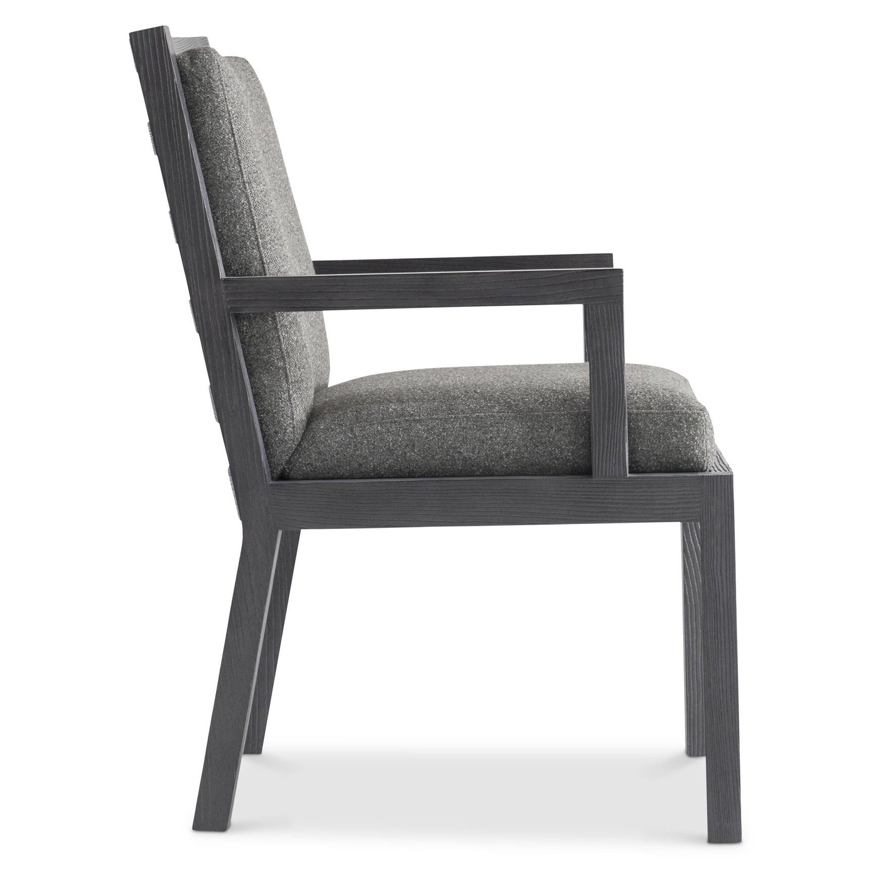 Trianon L'Ombre/Light Charcoal Arm Chair - Ornate Home