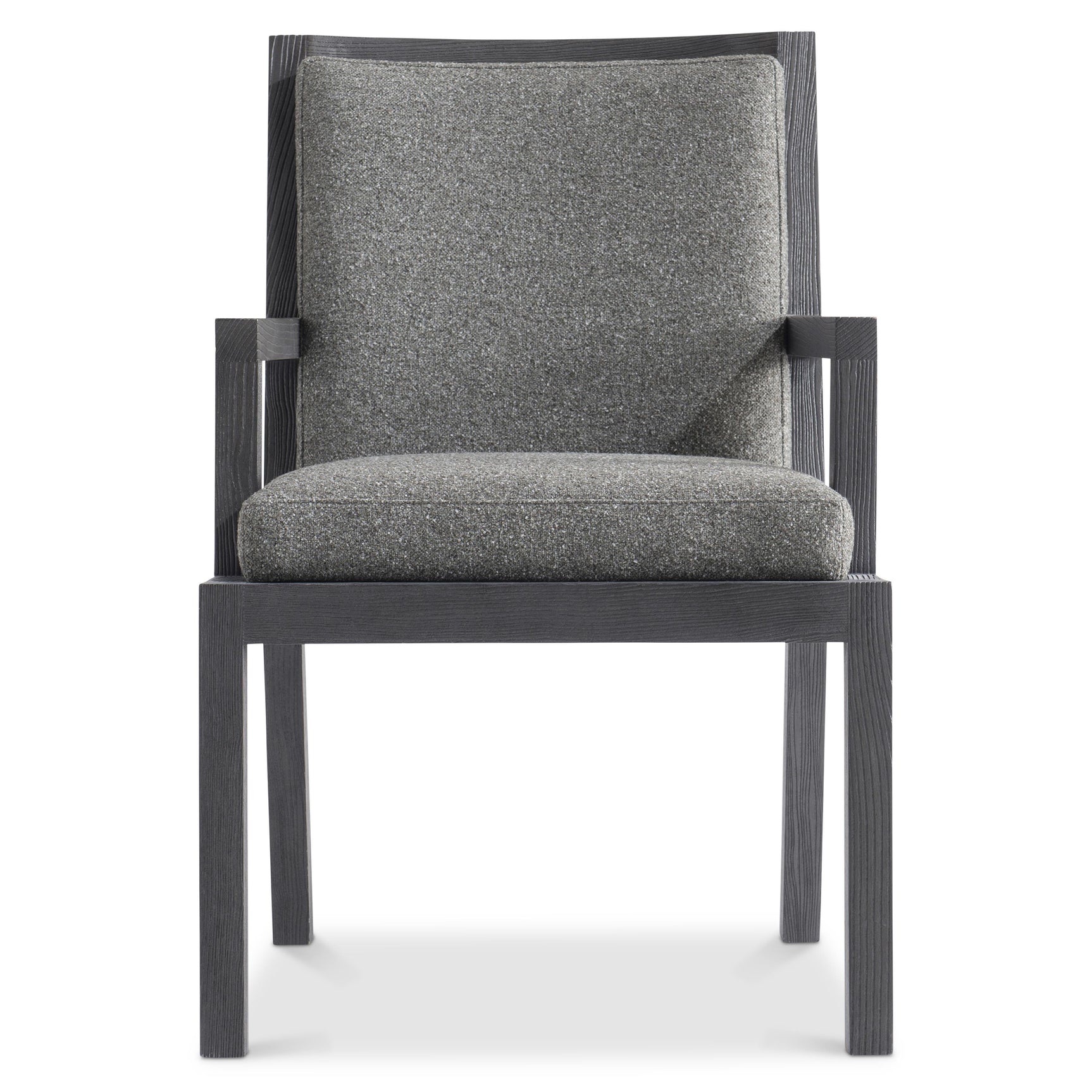 Trianon L'Ombre/Light Charcoal Arm Chair - Ornate Home