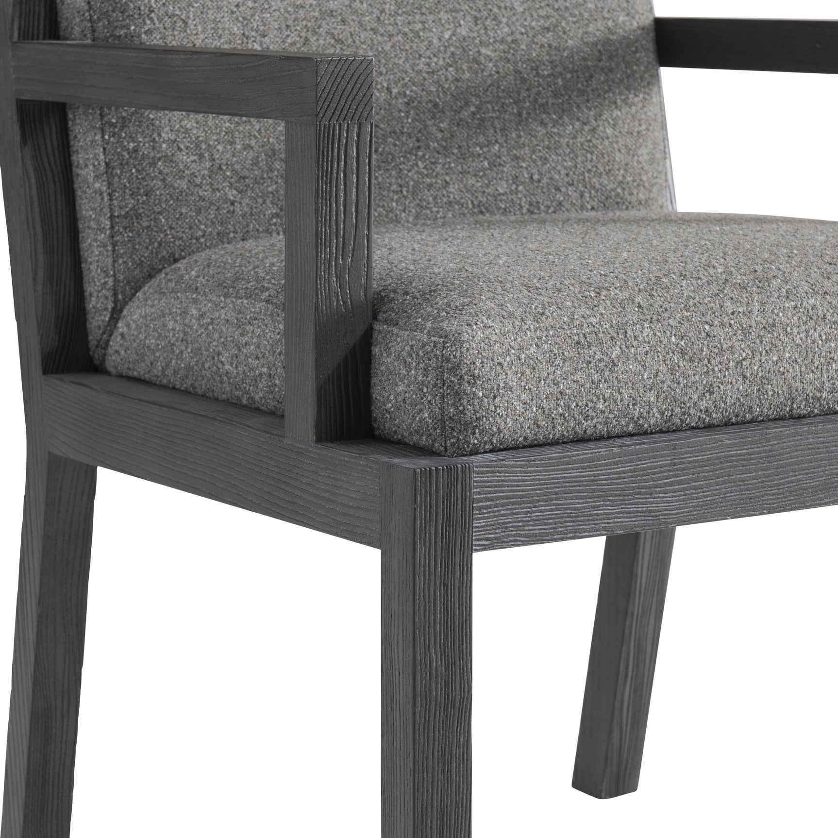 Trianon L'Ombre/Light Charcoal Arm Chair - Ornate Home
