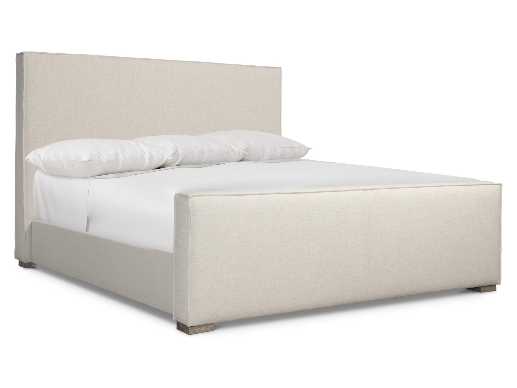 Tribeca Beige/Tan Panel King Bed - Ornate Home