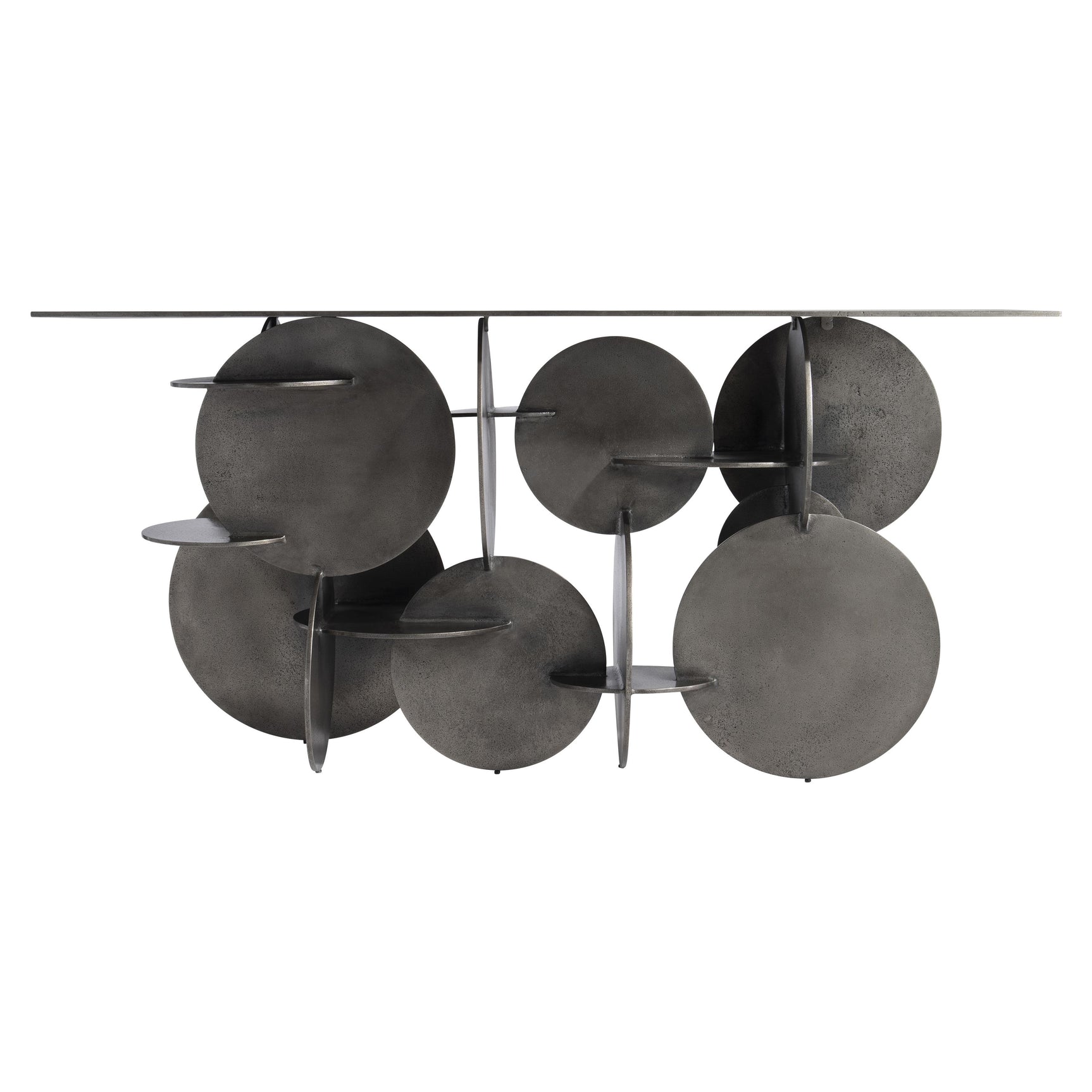 Tribus Graphite Console Table - Ornate Home