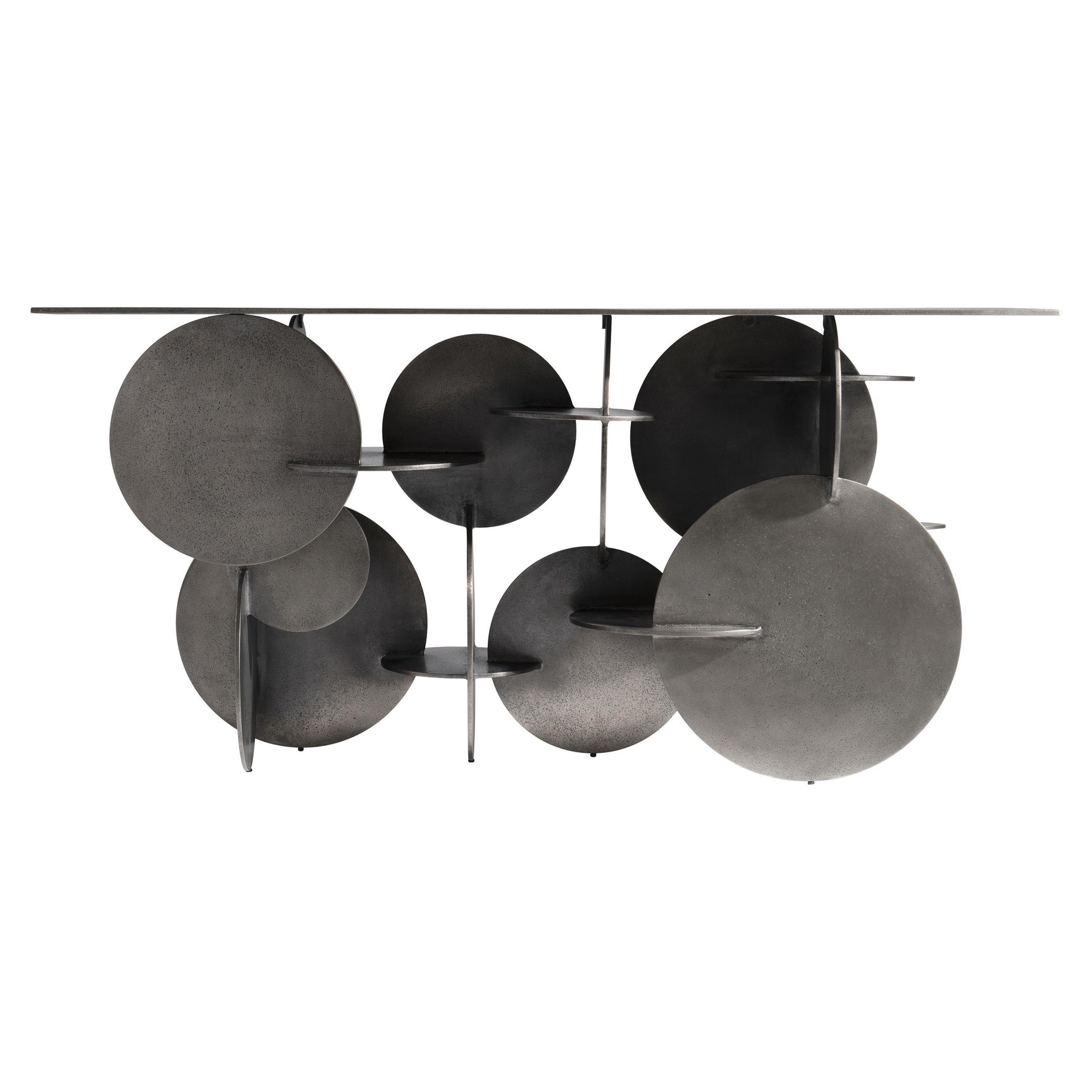 Tribus Graphite Console Table - Ornate Home