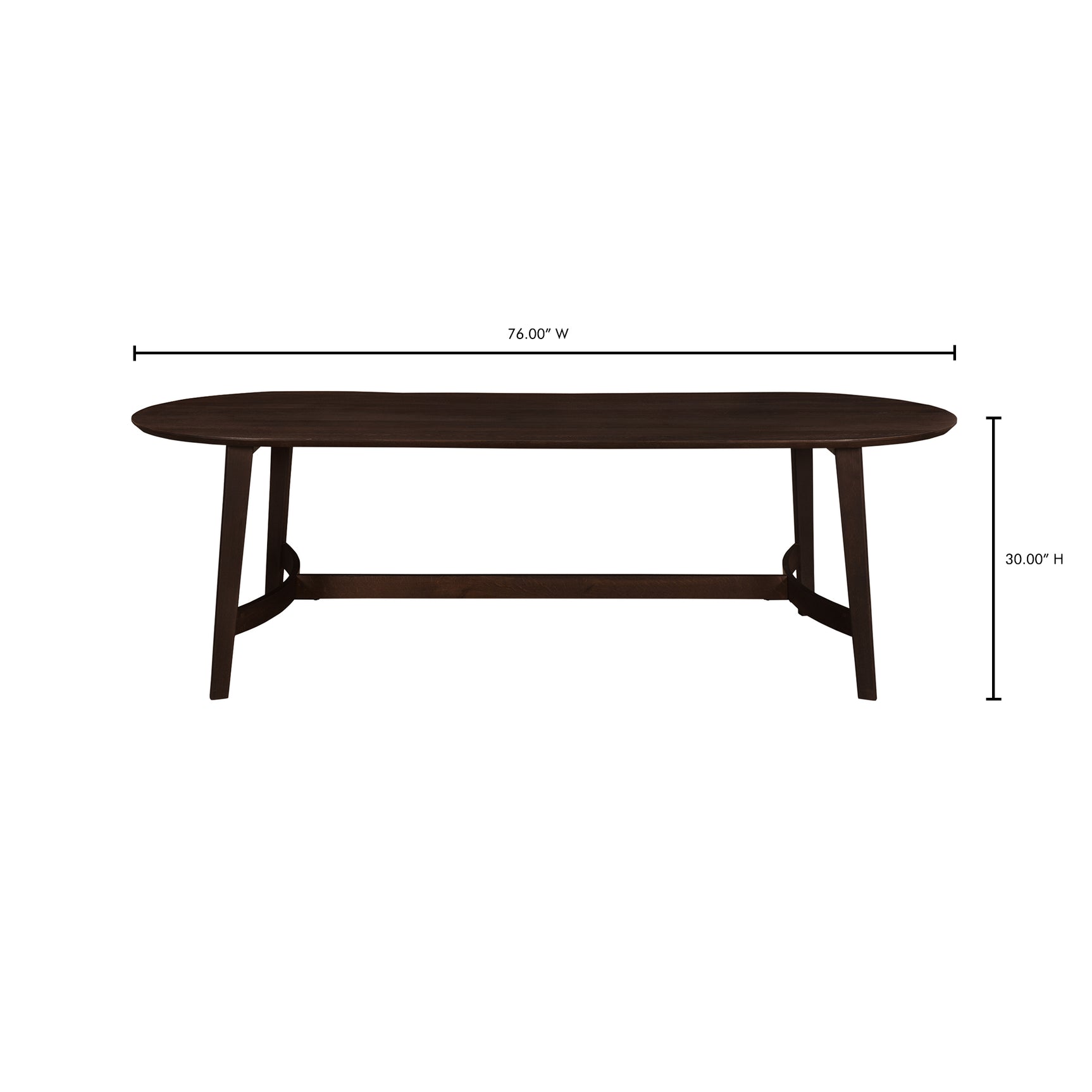 Trie Brown Small Dining Table - Ornate Home