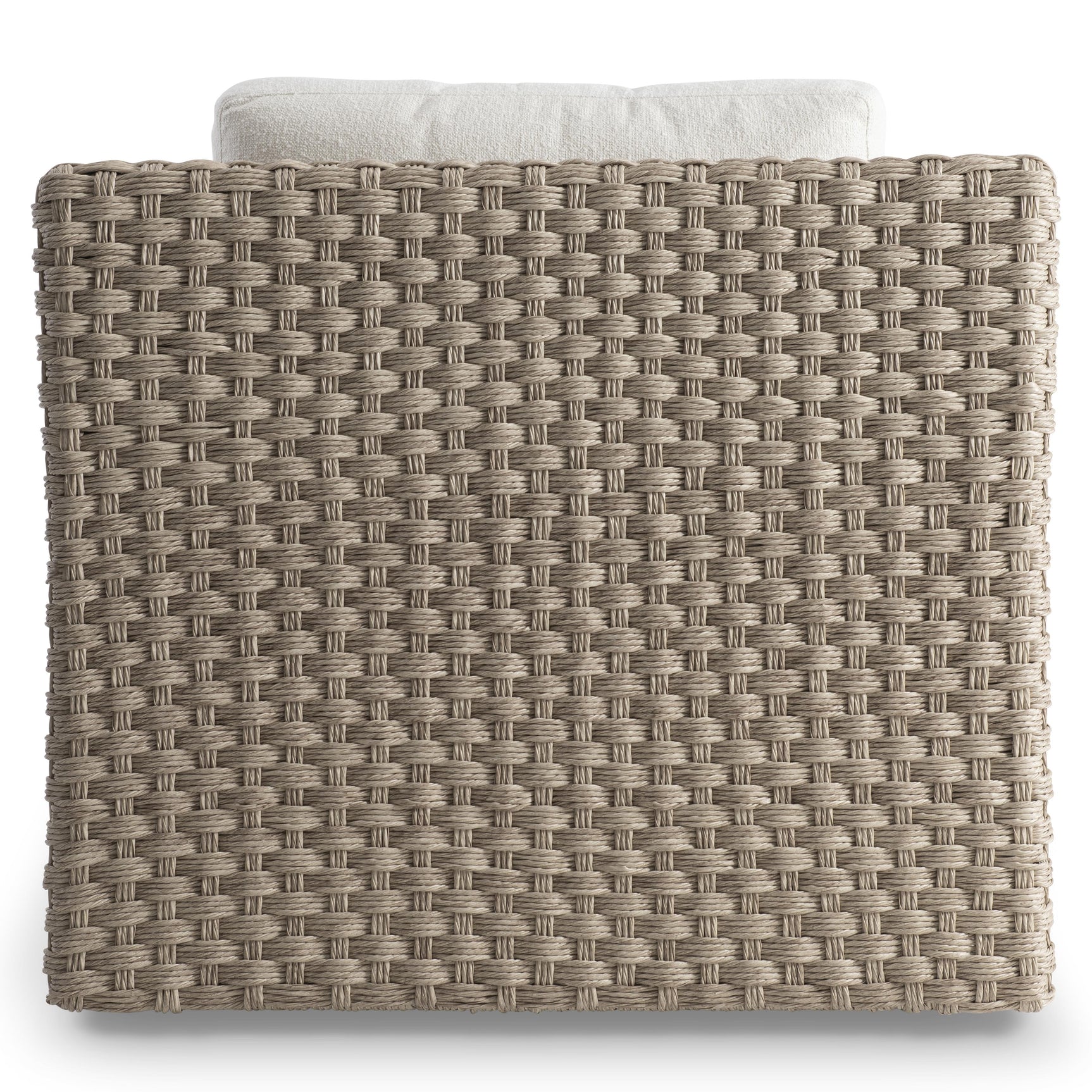 Trieste Pampas/White/Cream Outdoor Swivel Chair - Ornate Home