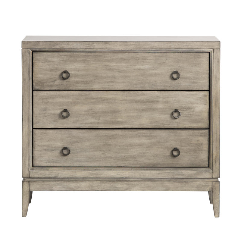 Trimble Beige/Gray Chest - Ornate Home