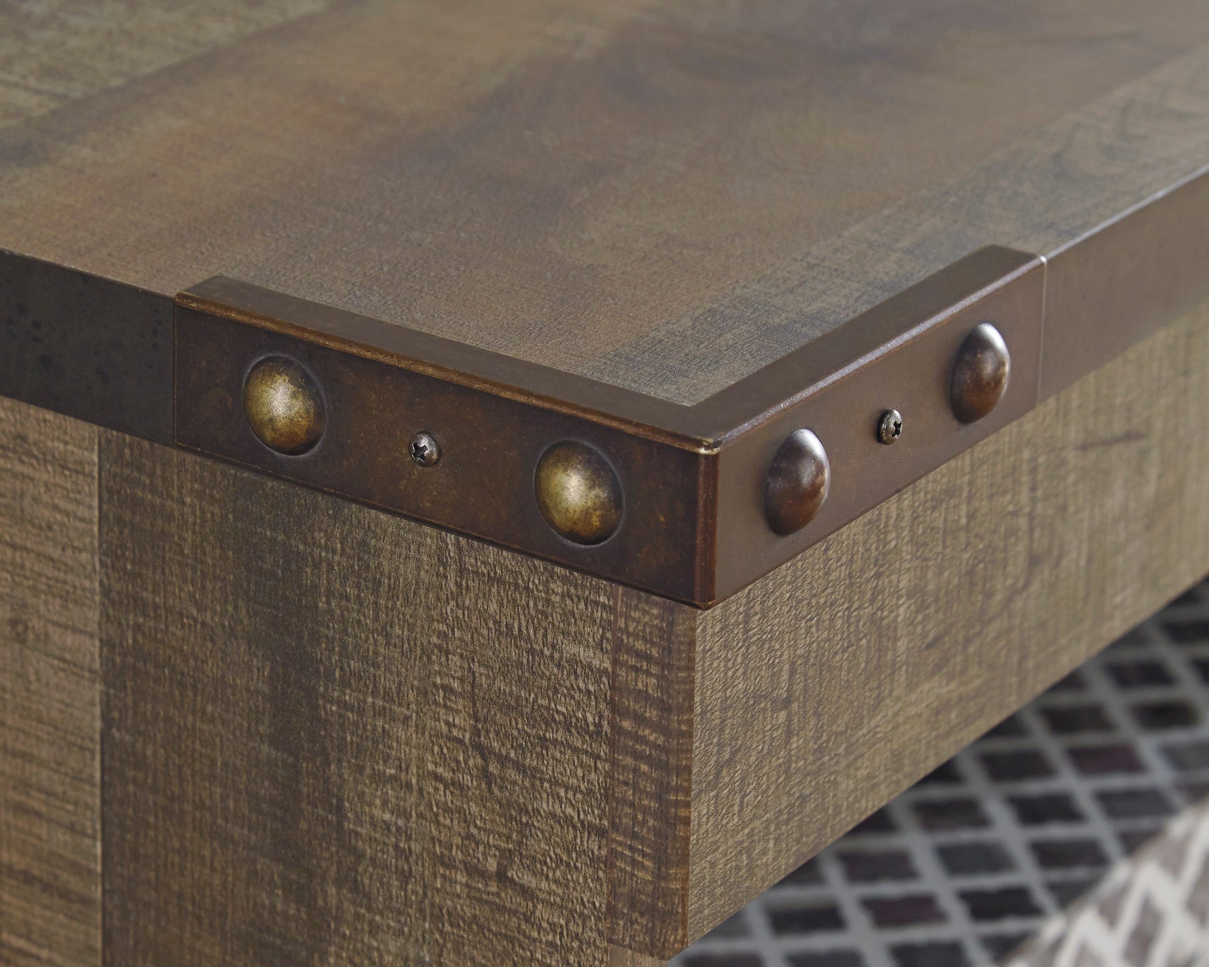 Trinell Brown 63" TV Stand w/ W100-02 Electric Fireplace (Online Special Price) - Ornate Home